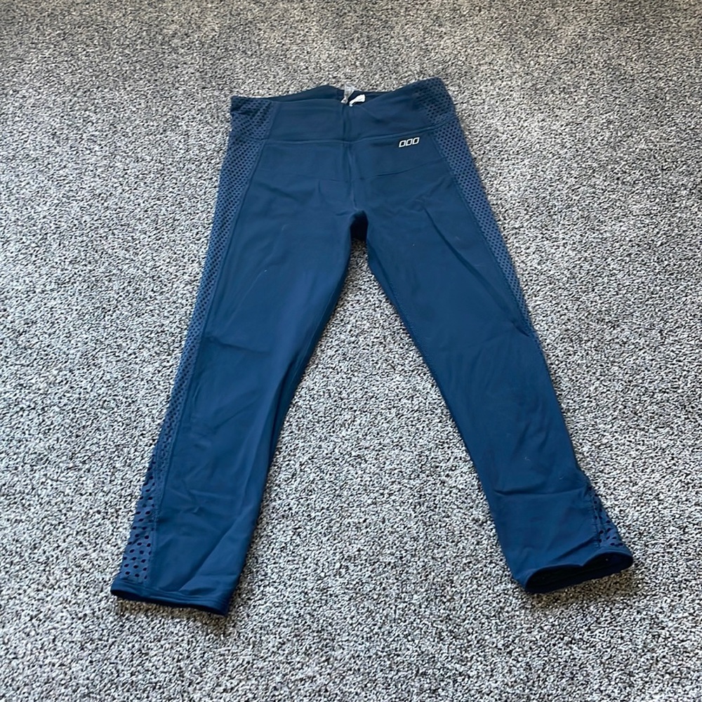 Blue Mesh Lorna Jane Capris - image 1